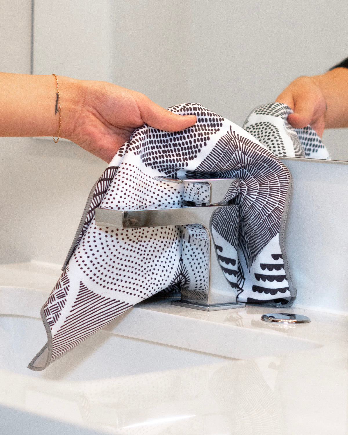 Linges de nettoyage Jardin et Ambition | Ensemble de 4