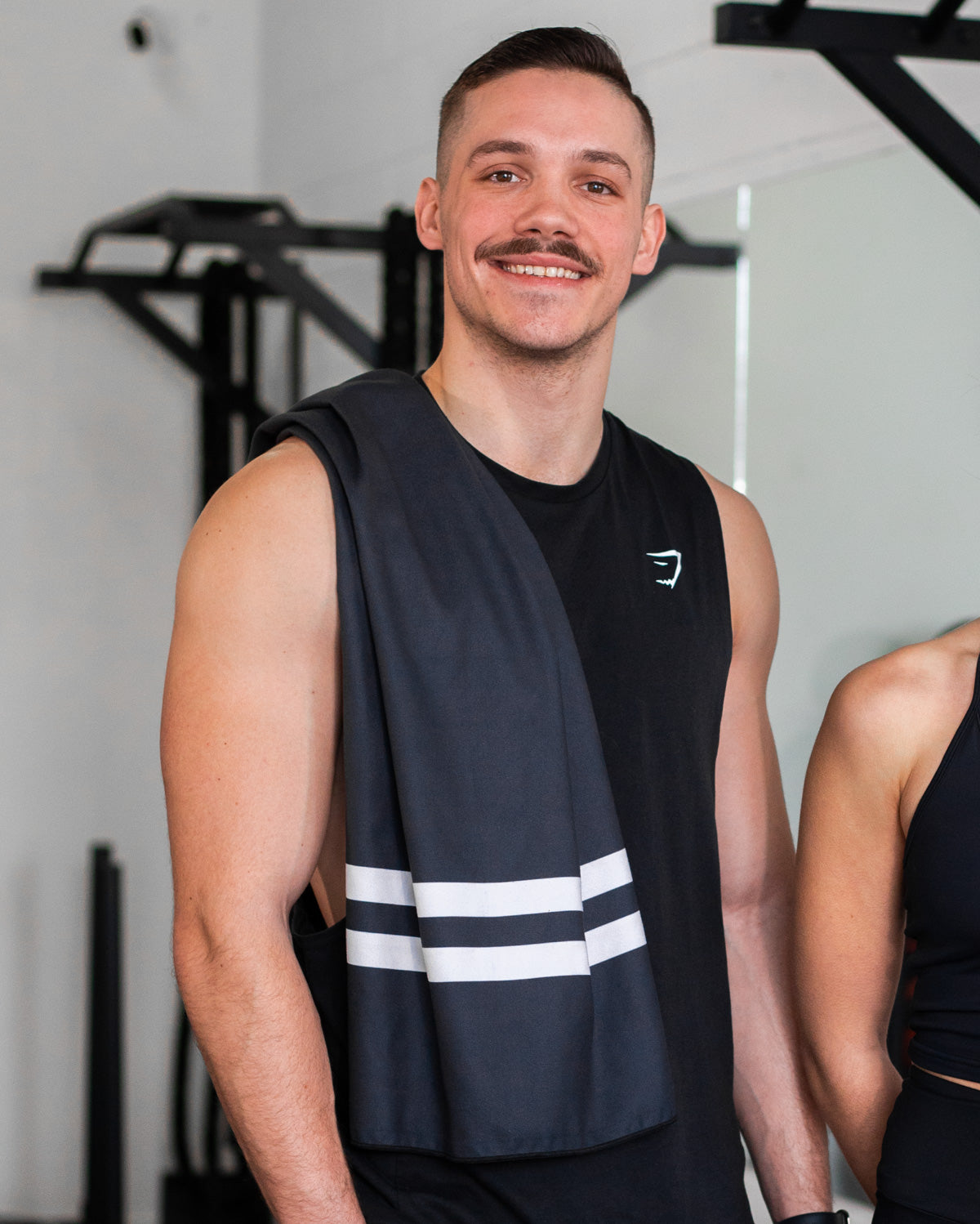 Serviettes de Gym Stripe | Ensemble de 2