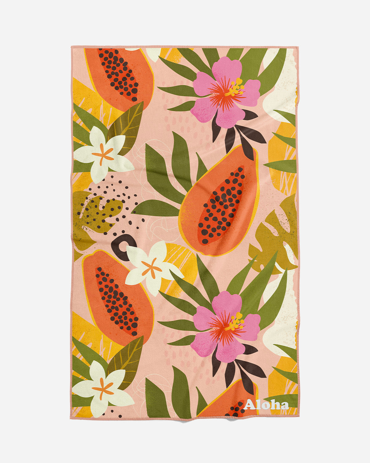 Multi-Purpose Microfiber Towels Papaya | Set of 3